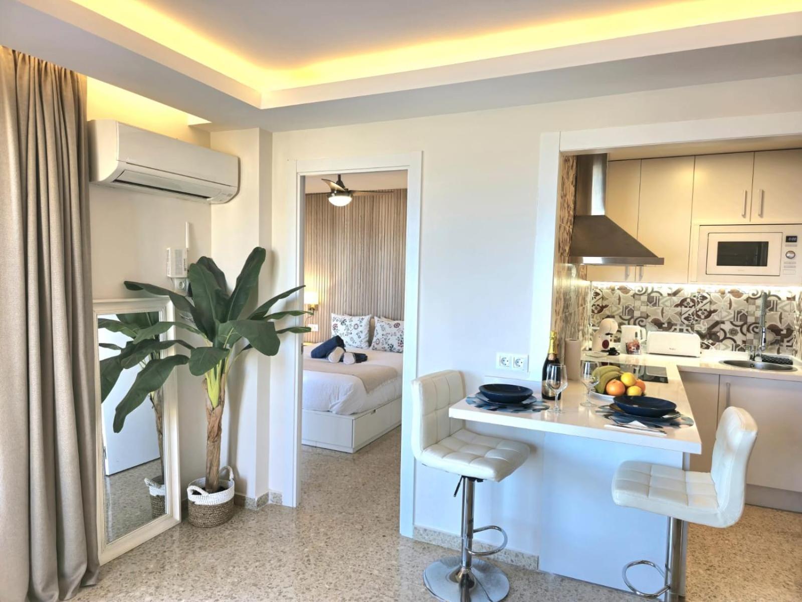 Seaview Retreat Torremolinos City Center, With Pool And Amazing Views By Namaste Elite Eksteriør billede
