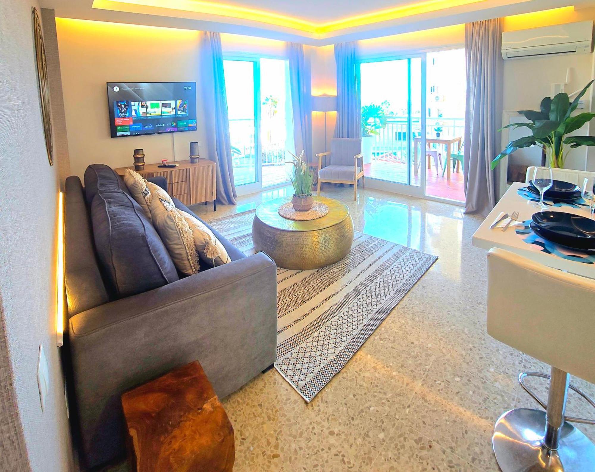 Seaview Retreat Torremolinos City Center, With Pool And Amazing Views By Namaste Elite Eksteriør billede